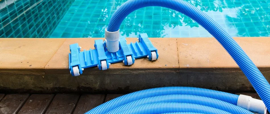 Vacuum for a pool in Bridgehampton, NY.